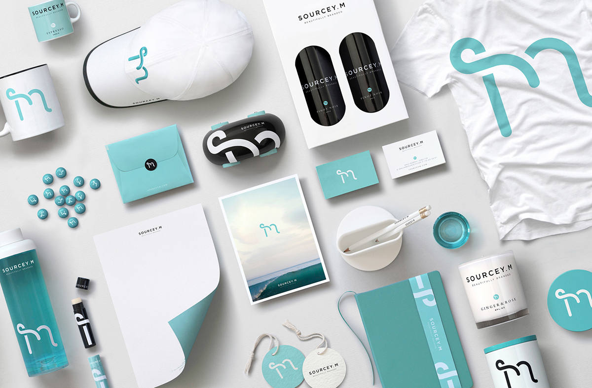 墨爾本Sourcey.M營(yíng)銷機(jī)構(gòu)VI設(shè)計(jì)