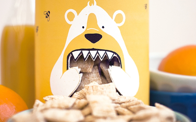 谷物早餐創(chuàng)意包裝設(shè)計(jì)！雨時(shí)糧農(nóng)產(chǎn)品版畫(huà)包裝設(shè)計(jì)