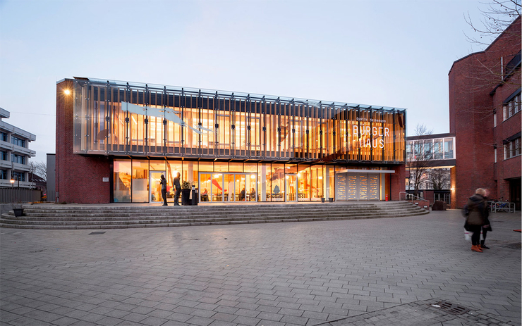 古斯塔夫&middot;海涅曼社區中心品牌形象及指示系統