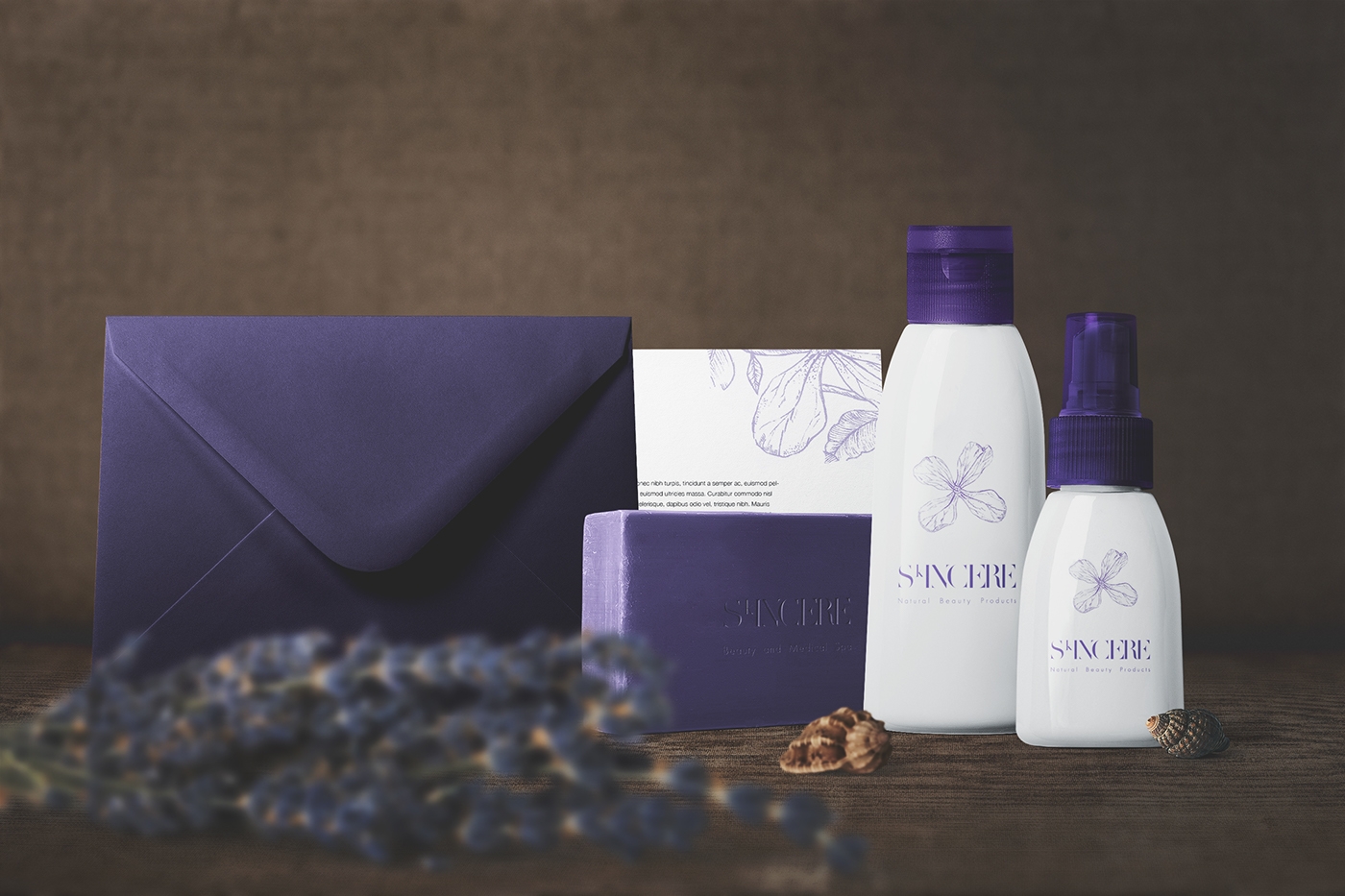 豪華水療中心護膚用品產(chǎn)品品牌包裝設(shè)計