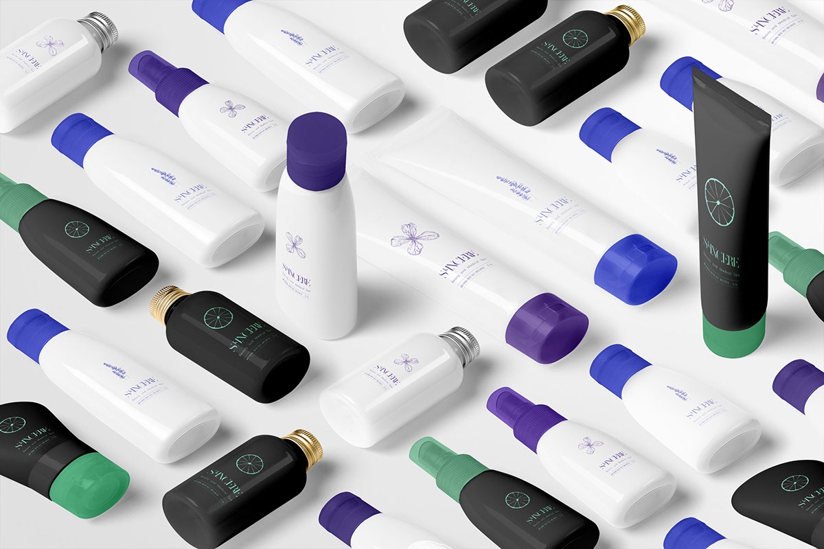 豪華水療中心護膚用品產(chǎn)品品牌包裝設(shè)計