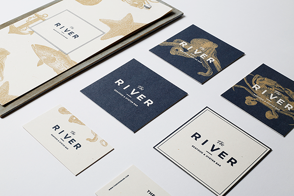 學校周邊海鮮酒吧餐廳品牌包裝設計