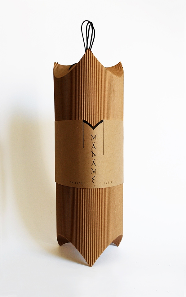 紙質照明燈產品包裝設計