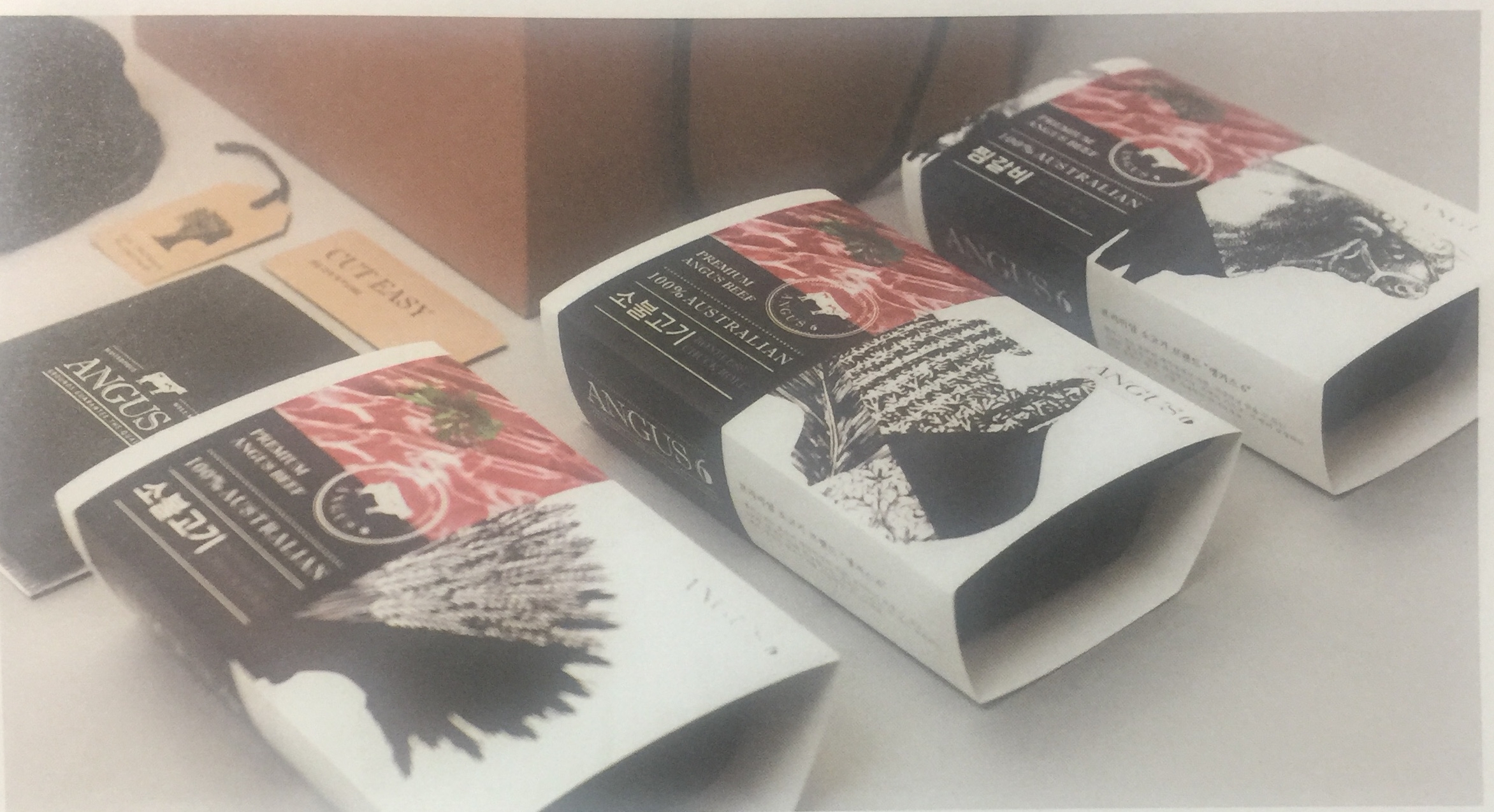 體現(xiàn)品牌高端、奢華的生鮮牛肉包裝設(shè)計