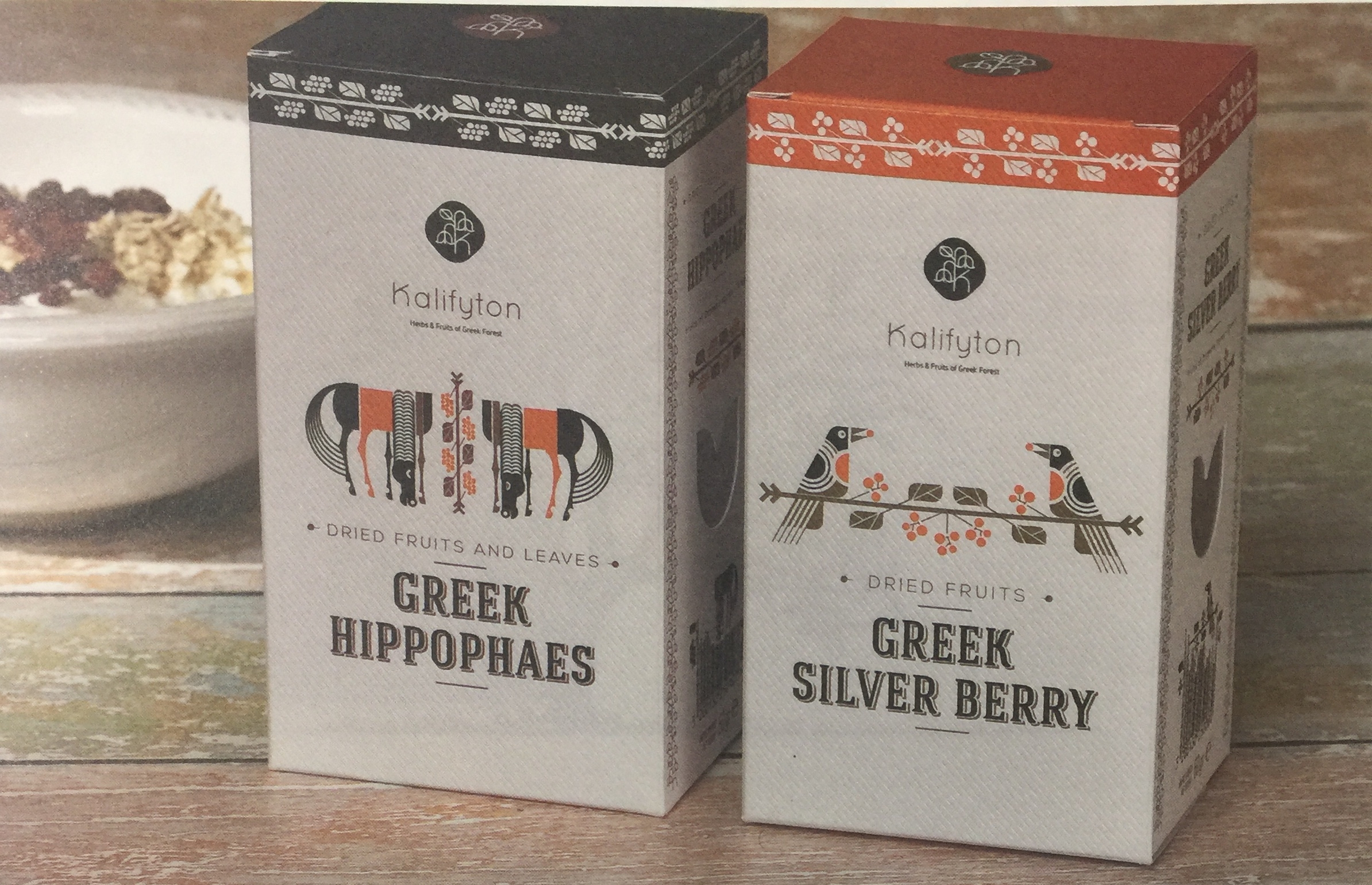 帶來獨(dú)特味覺體驗的食品-黑莓、銀果胡頹子和沙棘果醬包裝設(shè)計