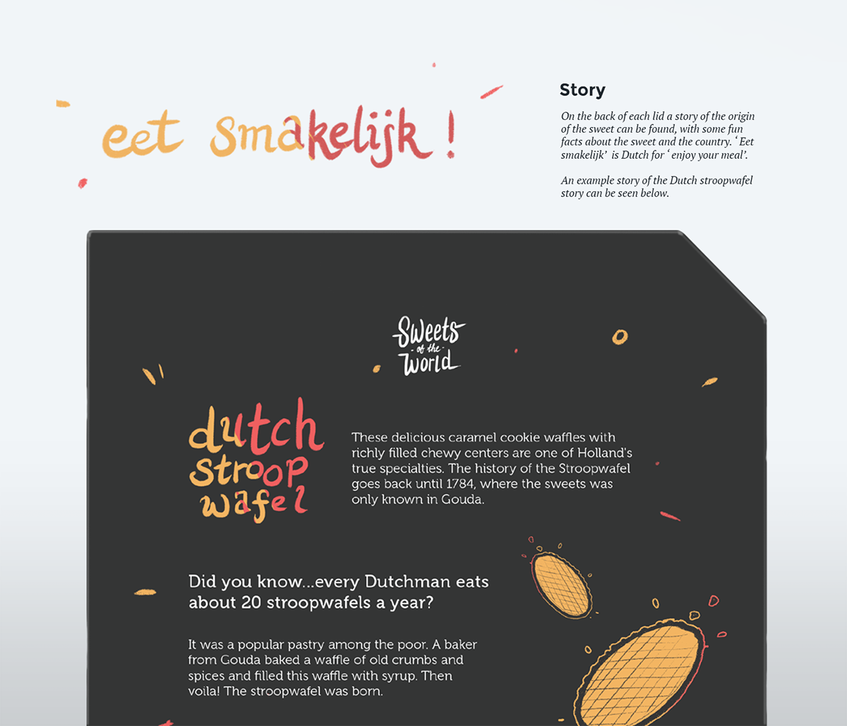 “Sweet of the World”，全球糖果食品包裝設計