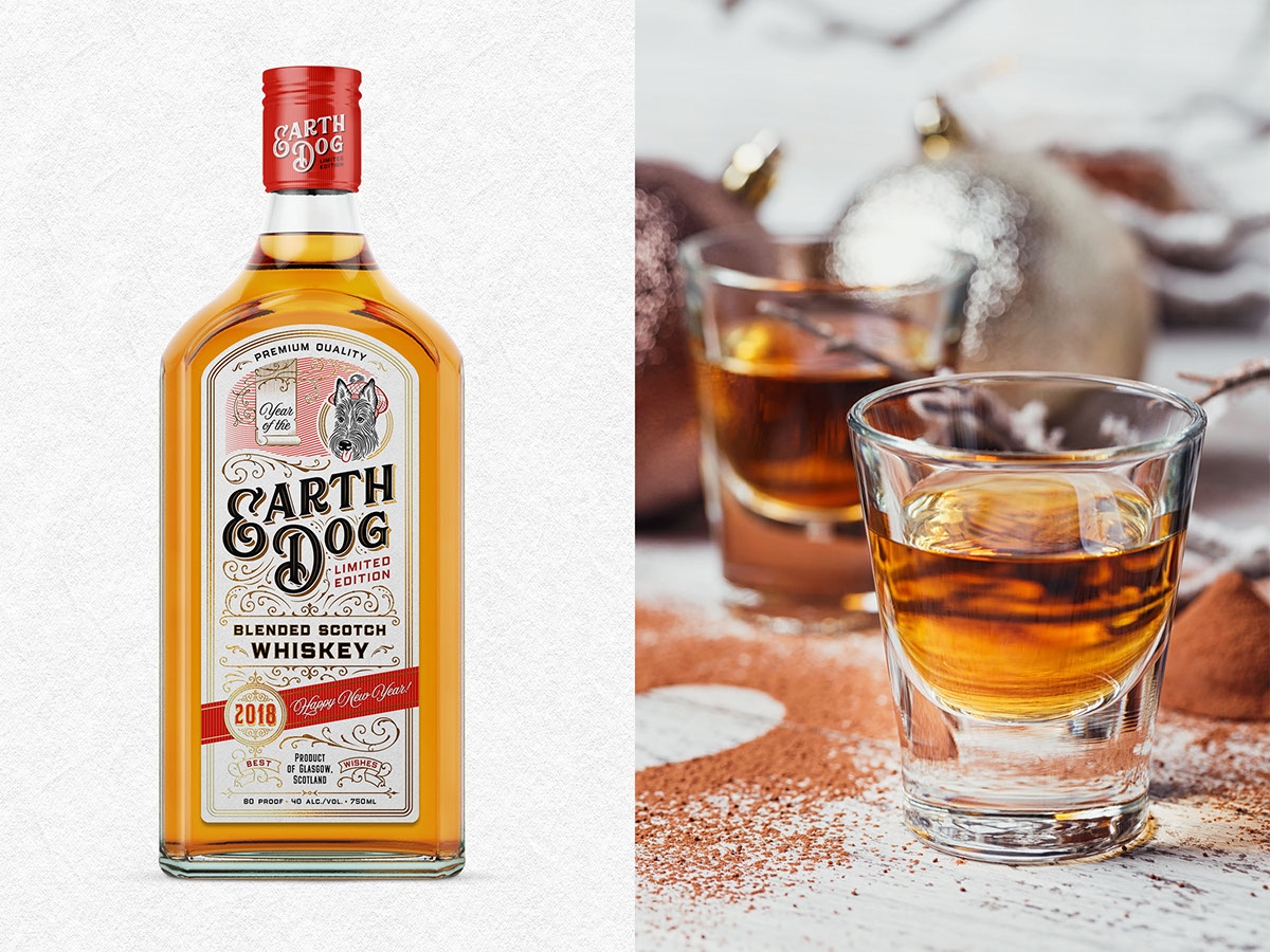 限量版酒水包裝設計