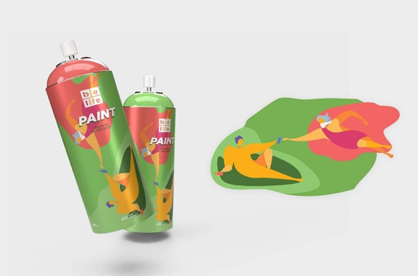 解鎖你的藝術(shù)天分，人人都是藝術(shù)家！｜BeLife噴漆包裝設(shè)計(jì)