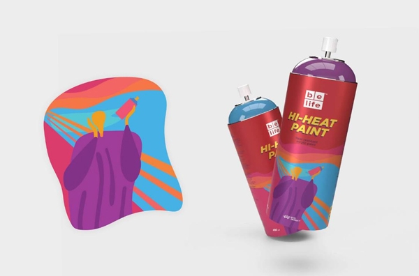 解鎖你的藝術(shù)天分，人人都是藝術(shù)家！｜BeLife噴漆包裝設(shè)計(jì)