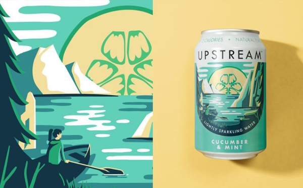 打開通往另一個(gè)世界的神奇之窗，帶你享受生活中片刻的寧?kù)o｜蘇打水包裝設(shè)計(jì)