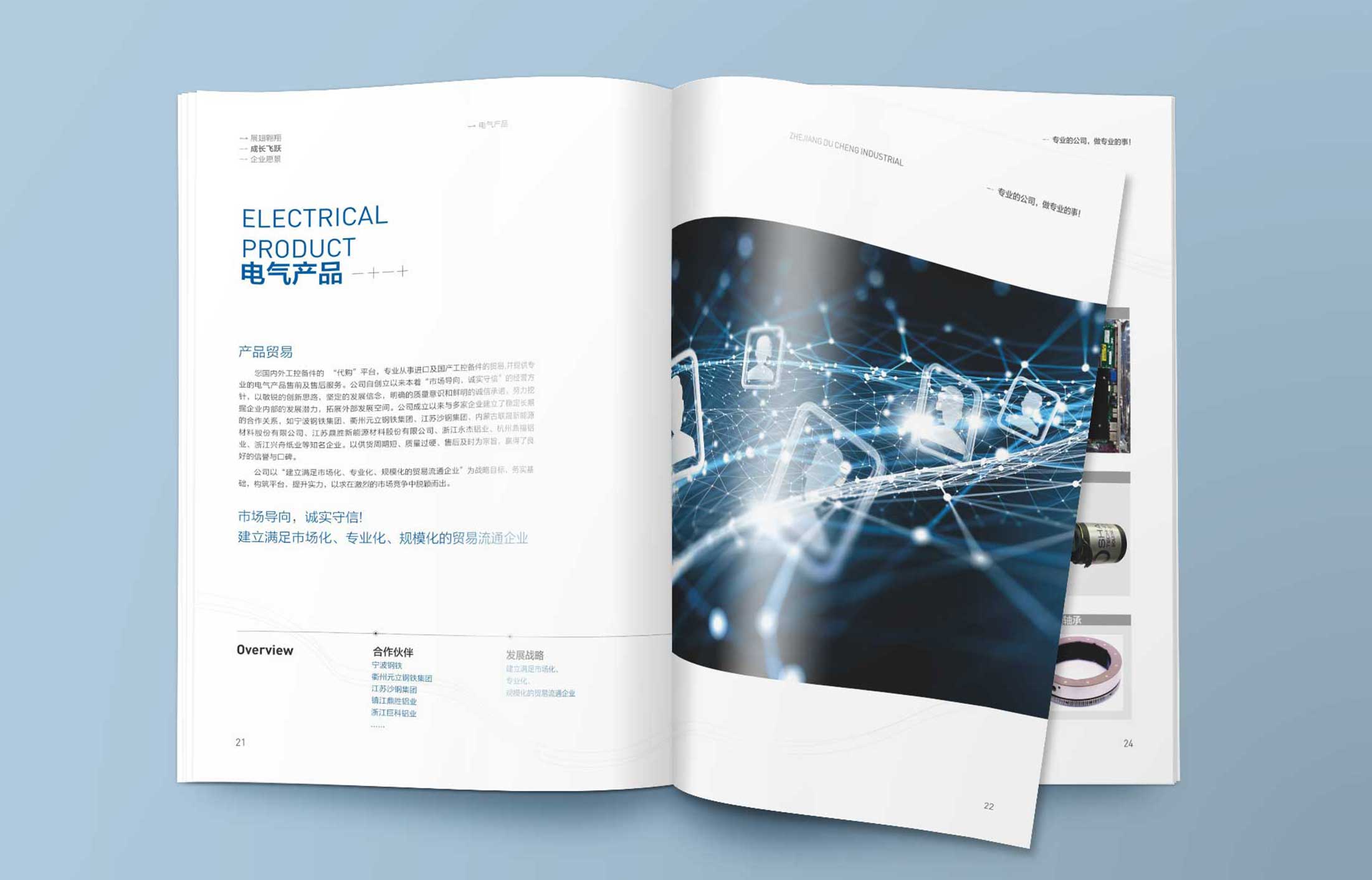 實(shí)業(yè)公司畫冊設(shè)計(jì)